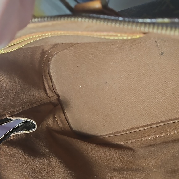 Authentic vintage Louis Vuitton Alma PM bag and dust bag and non-LV strap - Picture 9 of 14